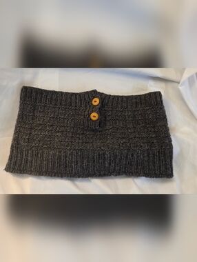 Homemade Neck Gator Grey